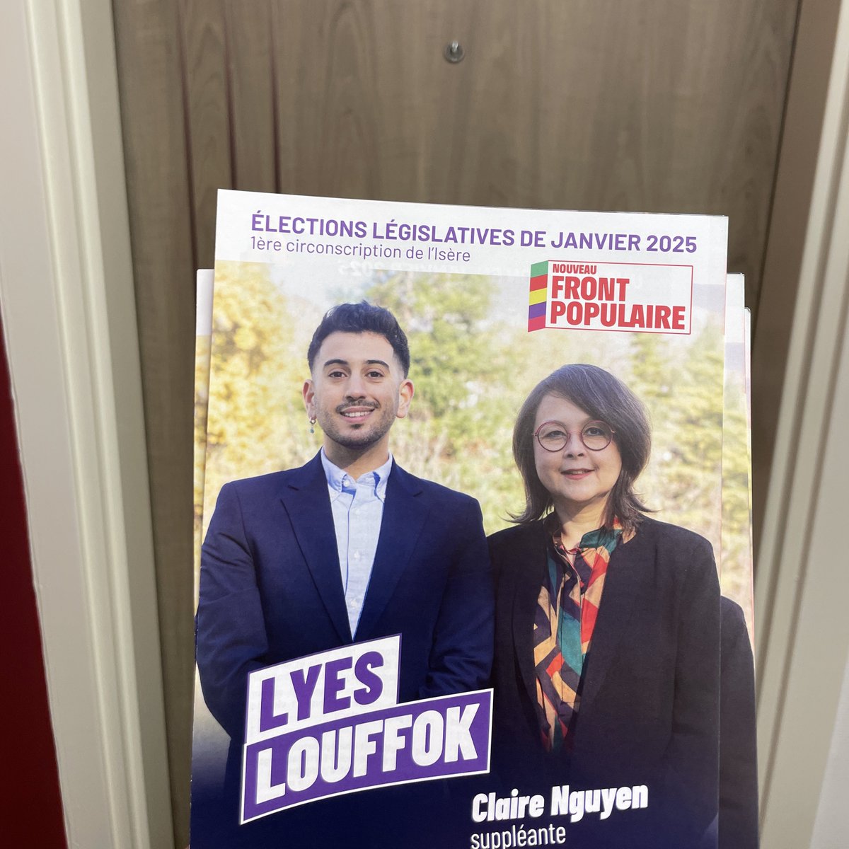 En campagne pour envoyer <a href="/LyesLouffok/">Lyes Louffok</a> à l’Assemblée les 12 et 19 janvier ! ✊