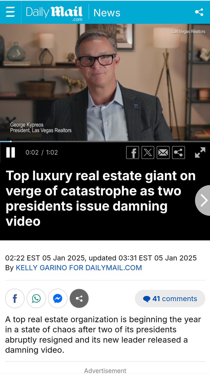 LasVegasLocally's tweet image. There's some weird drama happening inside the Las Vegas Realtors association and it's exploded onto the pages of the British tabloids.