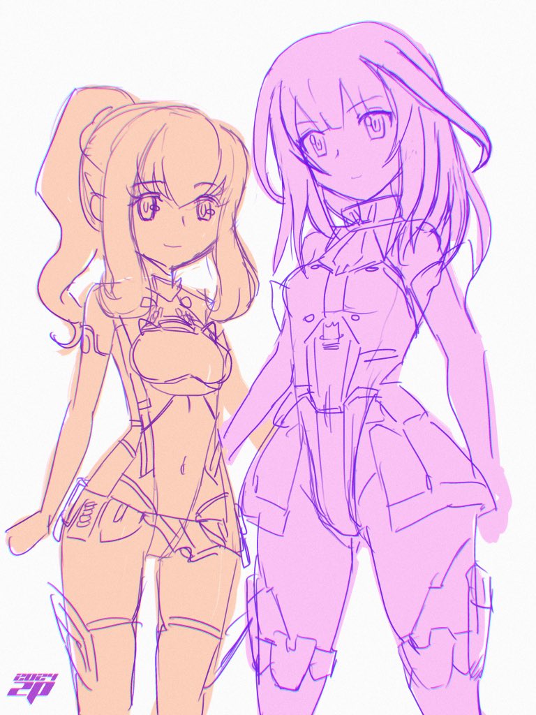 ノエルちゃん生誕日ということで過去絵 