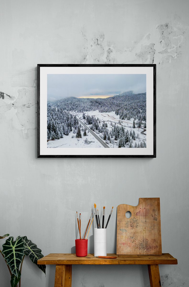 Chlouk's tweet image. Greece winter. Print available.