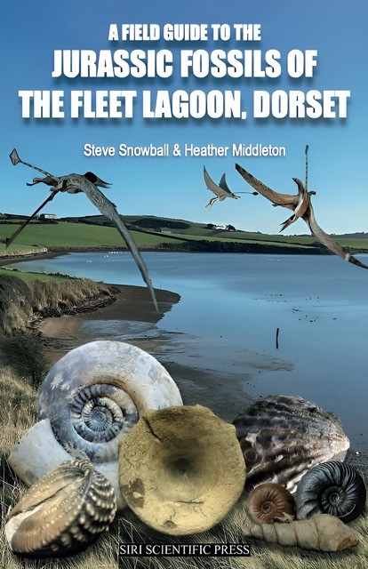 Everything_Dino's tweet image. A wonderful guide to fossil collecting at the famous Fleet Lagoon in Dorset by Steve Snowball and Heather Middleton. Available on Amazon here: shorturl.at/sqidl it's a great book for fossil fans #fossilcollecting #dorsetfossils @siriscientific #EverythingDinosaur