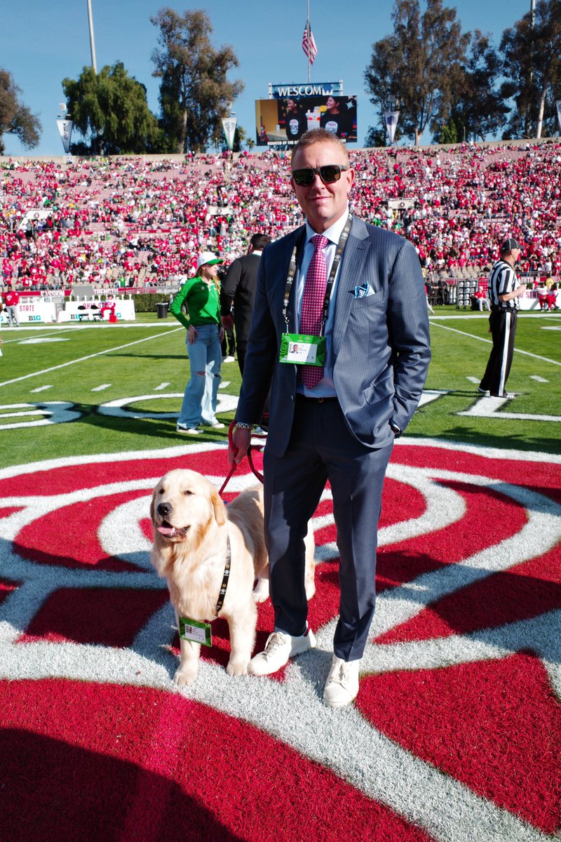KirkHerbstreit's tweet photo. Pete’s first Rose Bowl was one for the books https://t.co/mE37Zh0q4u