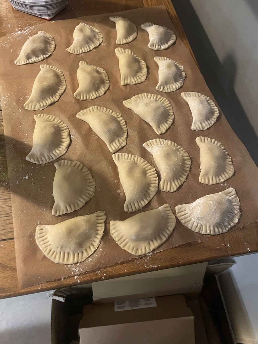 deadpoetsimp's tweet photo. Pierogi ♥️ https://t.co/cHbg97epmL
