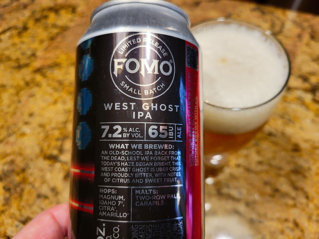 scottvillers's tweet image. #drinkcheck #ncbeer #properglassware @SierraNevada West Ghost IPA