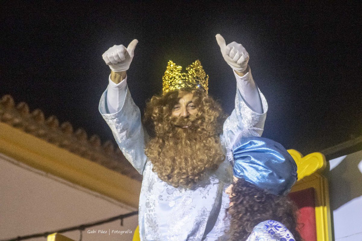 Gracias SS MM y en especial a Gaspar por traer de nuevos la ilusión a los más pequeños con la visita real a La Rambla