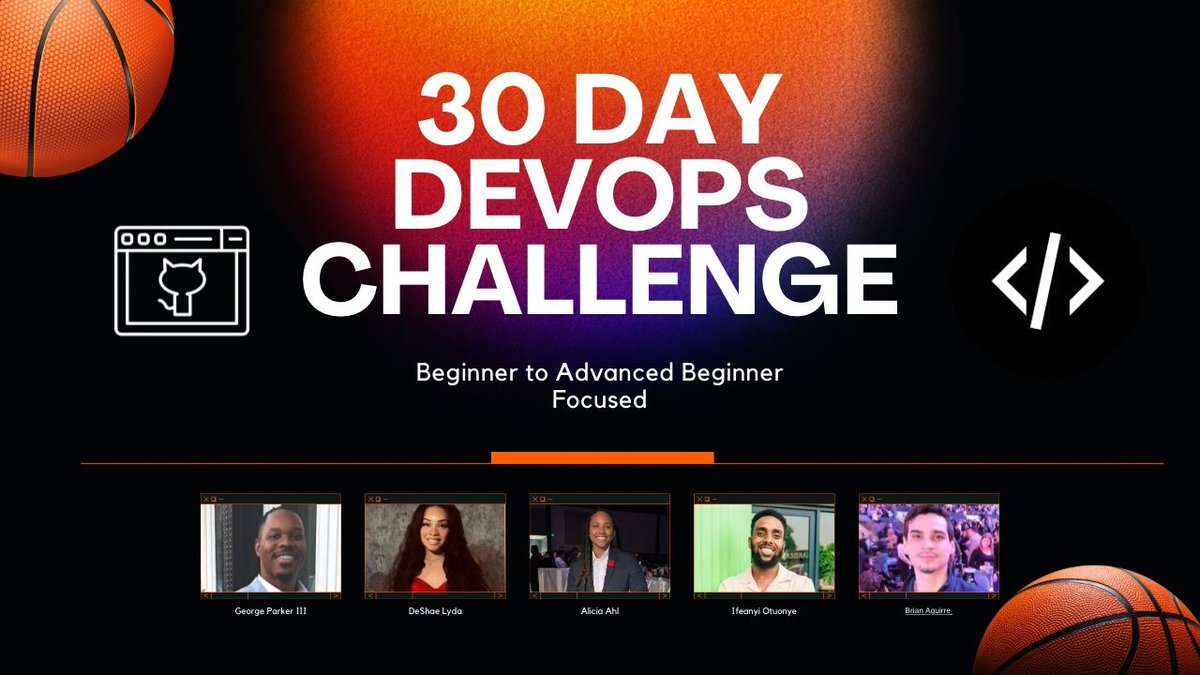 ifeanyi_otuonye's tweet image. Join us in less that 15 Mins at 1:30PM CT to meet the creators of the 30 Day DevOps Challenge here &amp;gt; linkedin.com/events/devopsc…

We kickoff tomorrow!

Get ready for:
- 20 YouTube step by step project tutorial videos
- 20 GitHub repos with instructional ReadMe&apos;s
- Architectural…