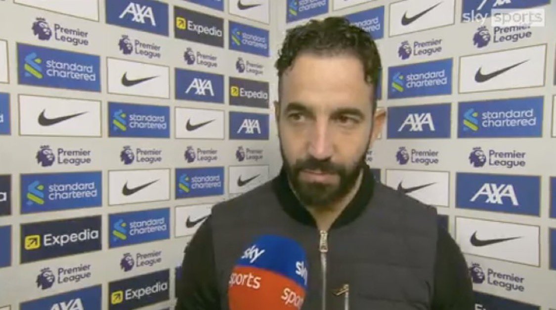 🚨 Rúben Amorim: “You can see the mentality today. That was crucial, it’s not about the tactics or the system”.

“We should get mad and disappointed… MORE than against Newcastle, Bournemouth, Nottingham... today, we need to be really disappointed”.