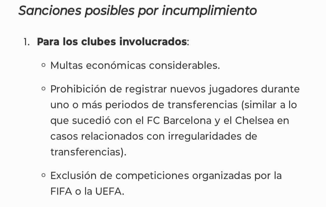 GonzaStp's tweet image. Tema Medina y depósito de cláusula por parte de un 3ro.
1) La FIFA y prohíbe expresamente que la salida por clausula la efectúe un 3rro. La debe hacer el jugador y como única excepción permite que lo haga el club destinario. Además en caso de hacerlo el club, el monto no es mismo