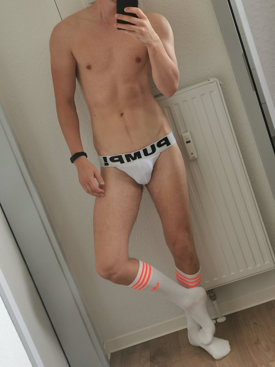 nicosreal's tweet photo. Love spending all day in jock and socks around my apartment😍 https://t.co/7e7zdVgNug