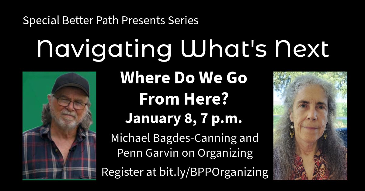 BetterPathPA's tweet photo. Don't miss Where Do We Go From Here? this Wednesday at 7 with Michael Bagdes-Canning and Penn Garvin! Register at https://t.co/hR3b2p1cgb https://t.co/LdAQvP3NQX