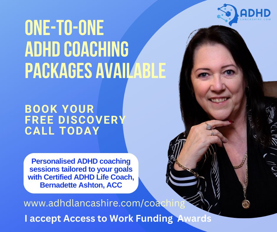 Did you know that the brain responds more actively when you generate your solutions rather than just following instructions or someone else telling you the answer? 
Find out more:
adhdlancashire.com/bookings

#ADHDCoaching #Empowerment #PersonalGrowth #ADHDSupport #ADHDLancashire