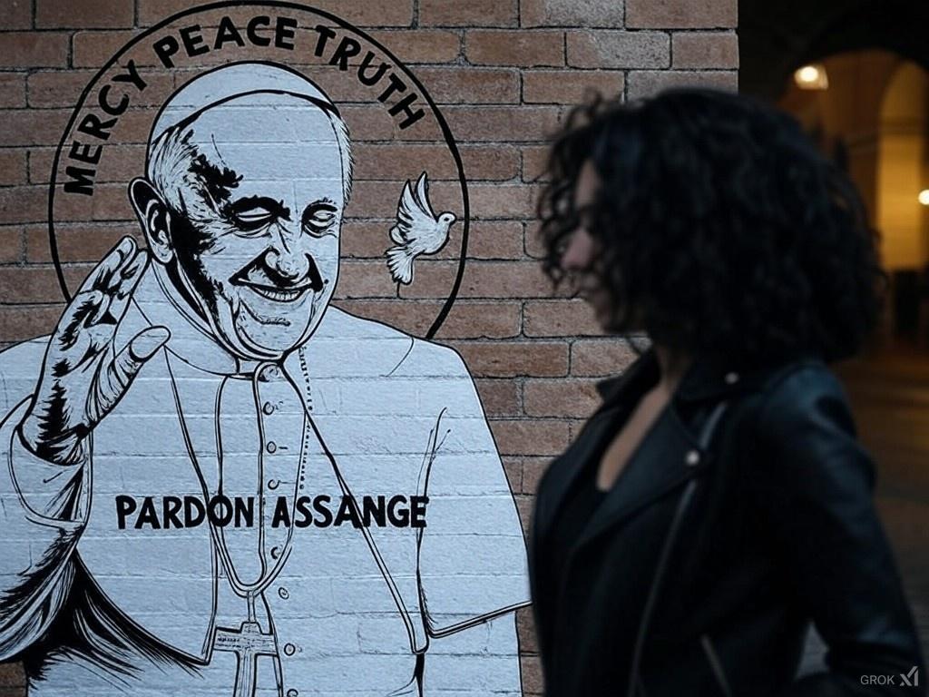 <a href="/Stella_Assange/">Stella Assange</a> "If wars can be started with lies, PEACE can be started with truth." 
Pardon Assange <a href="/Pontifex/">Pope Leo XIV</a> <a href="/JoeBiden/">Joe Biden</a>