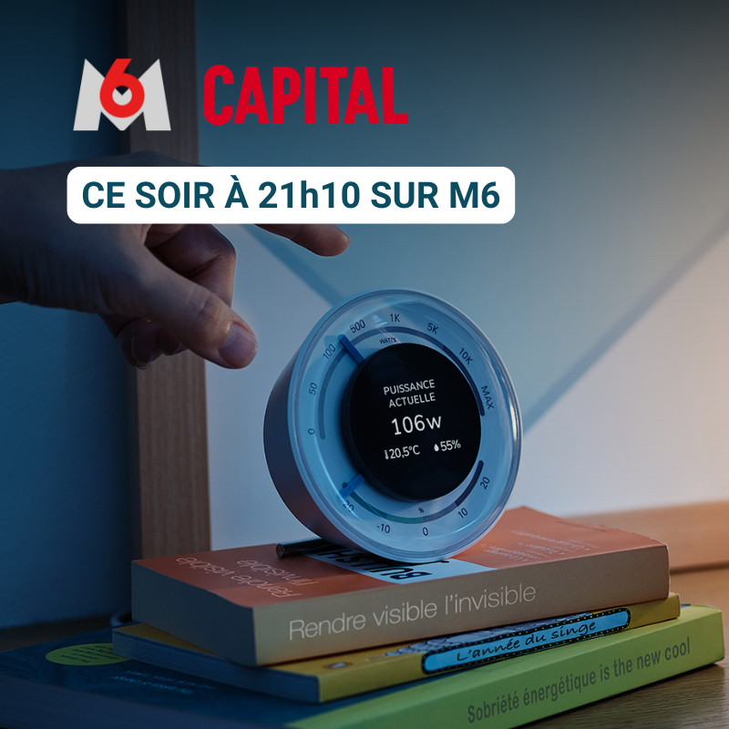 📺 Rendez-vous ce soir à 21h10 sur <a href="/M6/">M6</a> pour <a href="/M6CAPITAL/">M6CAPITAL</a>. Il y a 18 mois, Mikael et sa famille se sont équipés d'un assistant connecté #ecojoko pour mieux comprendre la consommation d' #électricité de leur foyer. Ils font le bilan ce soir dans #CapitalM6