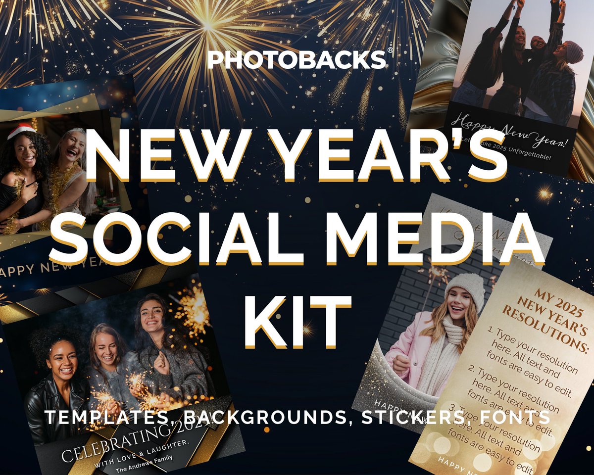 photobacks's tweet image. ✨ All New from Photobacks! ✨ Stand out this New Year with the New Year’s Social Media Toolkit! 👉 See everything included at a special, limited-time, discount price:
photobacks.com/product/new-ye…

#NewYearDesigns #SocialMediaToolkit #2025Goals #NewYearContent #CreativeTemplates