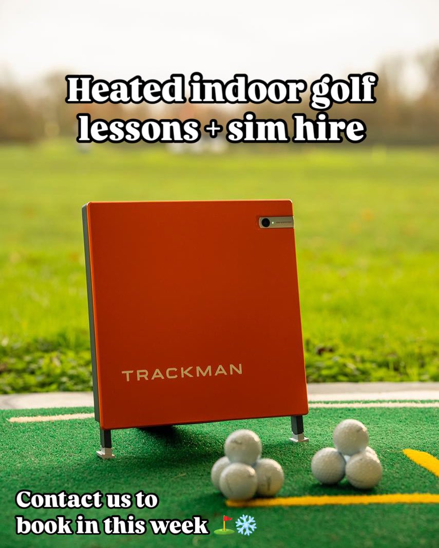 Stay warm while you swing! ❄️🔥 Master your game with heated indoor lessons and TrackMan 4 sim hire – the ultimate way to train like a pro, whatever the weather. 🏌️‍♂️⛳ #NextLevelGolf #TrackMan4 #IndoorGolfVibes
.
Get in touch with Ross via the WhatsApp link in our bio !