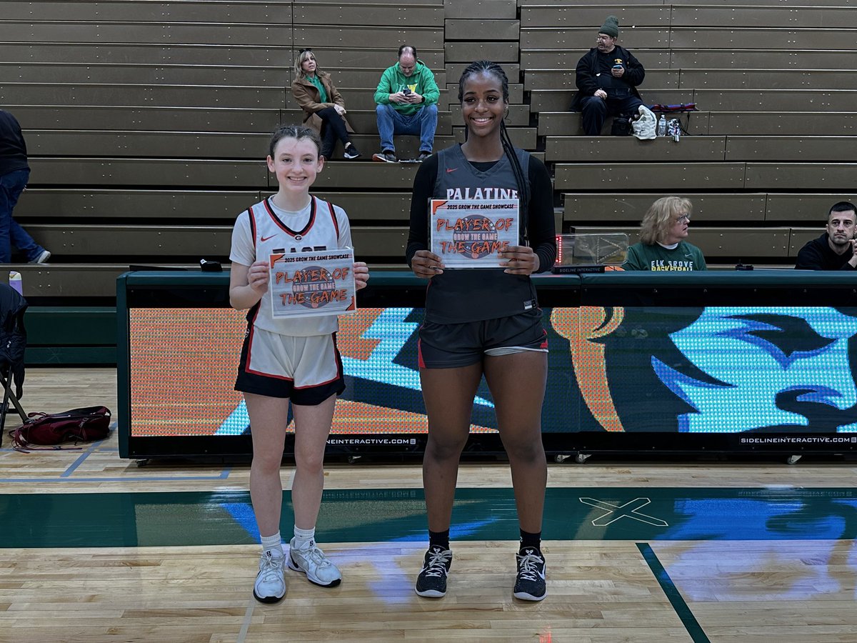 Congratulations to Freshman Olivia Nee on receiving Player of the game at the Grow The Game Shootout!