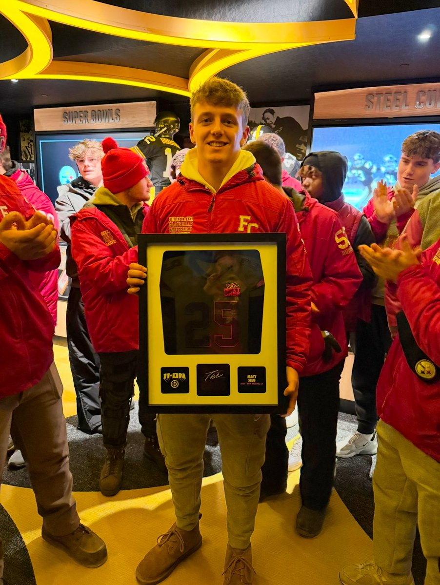 Thank you to the <a href="/steelers/">Pittsburgh Steelers</a> for having us out last night! We had a blast!