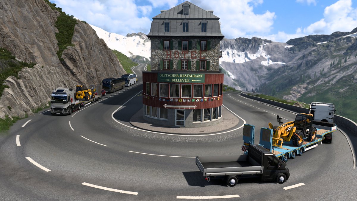 Ian Thompson (@examinerian) on Twitter photo So, just how true to life are the models in <a href="/SCSsoftware/">SCS Software</a>'s #ETS2? From the Swiss rework, I'm going with "very".
Is it okay to choose the <a href="/VolvoTrucks/">Volvo Trucks</a> #FH16 Series 6 #Electric as my car?
If Glockner pass is shut, this could be on my <a href="/aptera_motors/">Aptera</a> trip home.
#BestCommunityEver So, just how true to life are the models in <a href="/SCSsoftware/">SCS Software</a>'s #ETS2? From the Swiss rework, I'm going with "very".
Is it okay to choose the <a href="/VolvoTrucks/">Volvo Trucks</a> #FH16 Series 6 #Electric as my car?
If Glockner pass is shut, this could be on my <a href="/aptera_motors/">Aptera</a> trip home.
#BestCommunityEver