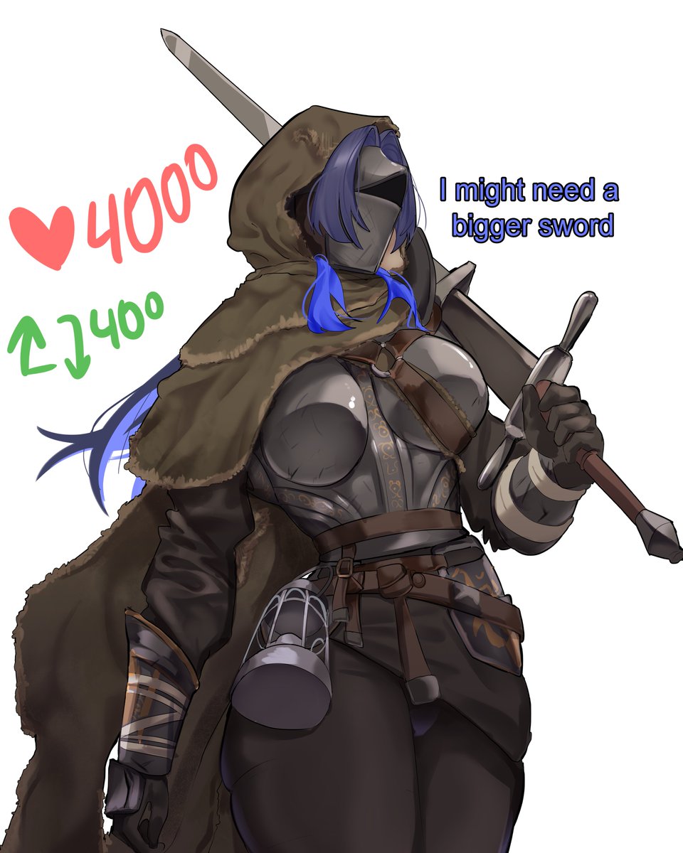 Give her more armor!!