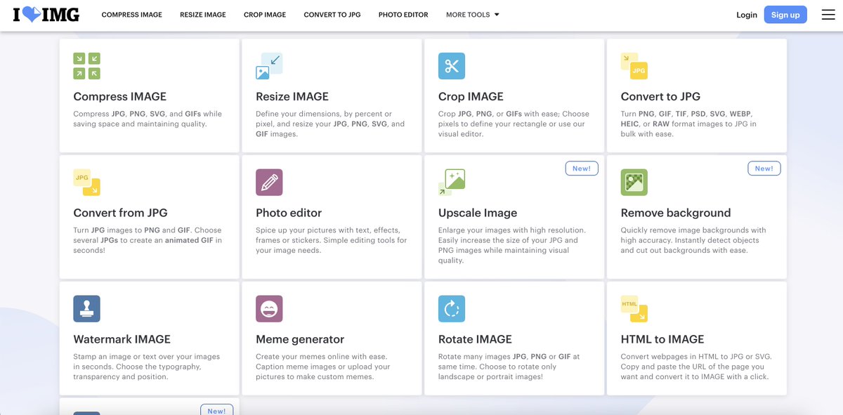Como si no hubieran hecho ya un bien invaluable a la humanidad, la gente de iLovePDF creó iLoveIMG que te permite hacer todo tipo de cosas con imágenes.

Sacaron hace poco una herramienta para hacer upscale de imágenes con IA. Le mandás algo blureado y te lo mejora.

🐐