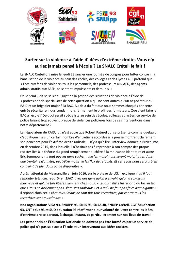 Lutter contre les idées d'extrême droite . Toujours. #LutteContreExtremeDroite