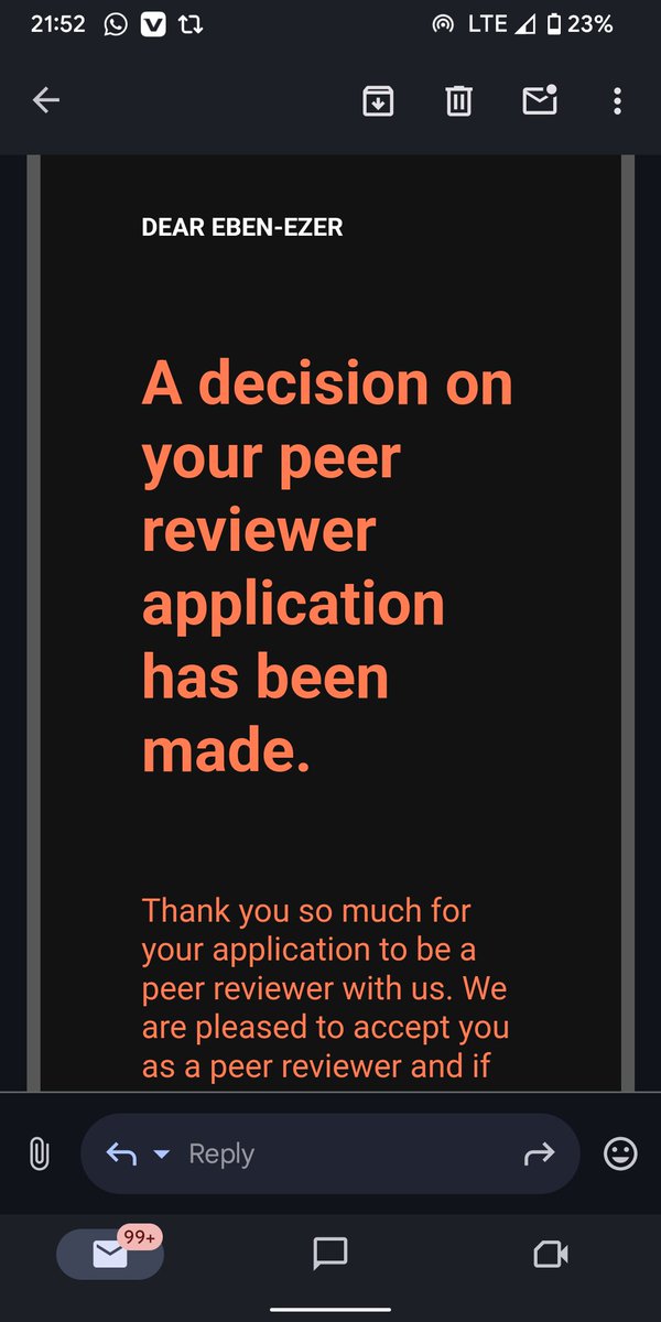 Eben-ezer GENDA, MD (@ebenezergenda) on Twitter photo I'm thrilled to be accepted as a peer reviewer of the Journal of Global Surgery <a href="/jogs_one/">The Journal Of Global Surgery (ONE)</a> . || <a href="/aaglobalsurgery/">Association of Academic Global Surgery</a> <a href="/FutureAfroCT/">AFAC</a> <a href="/InciSioNGlobal/">InciSioN</a> I'm thrilled to be accepted as a peer reviewer of the Journal of Global Surgery <a href="/jogs_one/">The Journal Of Global Surgery (ONE)</a> . || <a href="/aaglobalsurgery/">Association of Academic Global Surgery</a> <a href="/FutureAfroCT/">AFAC</a> <a href="/InciSioNGlobal/">InciSioN</a>