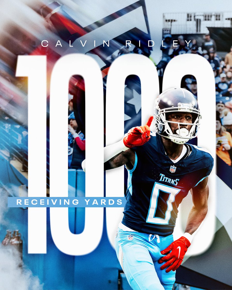 1K yards for <a href="/CalvinRidley1/">CALVIN RIDLEY</a>