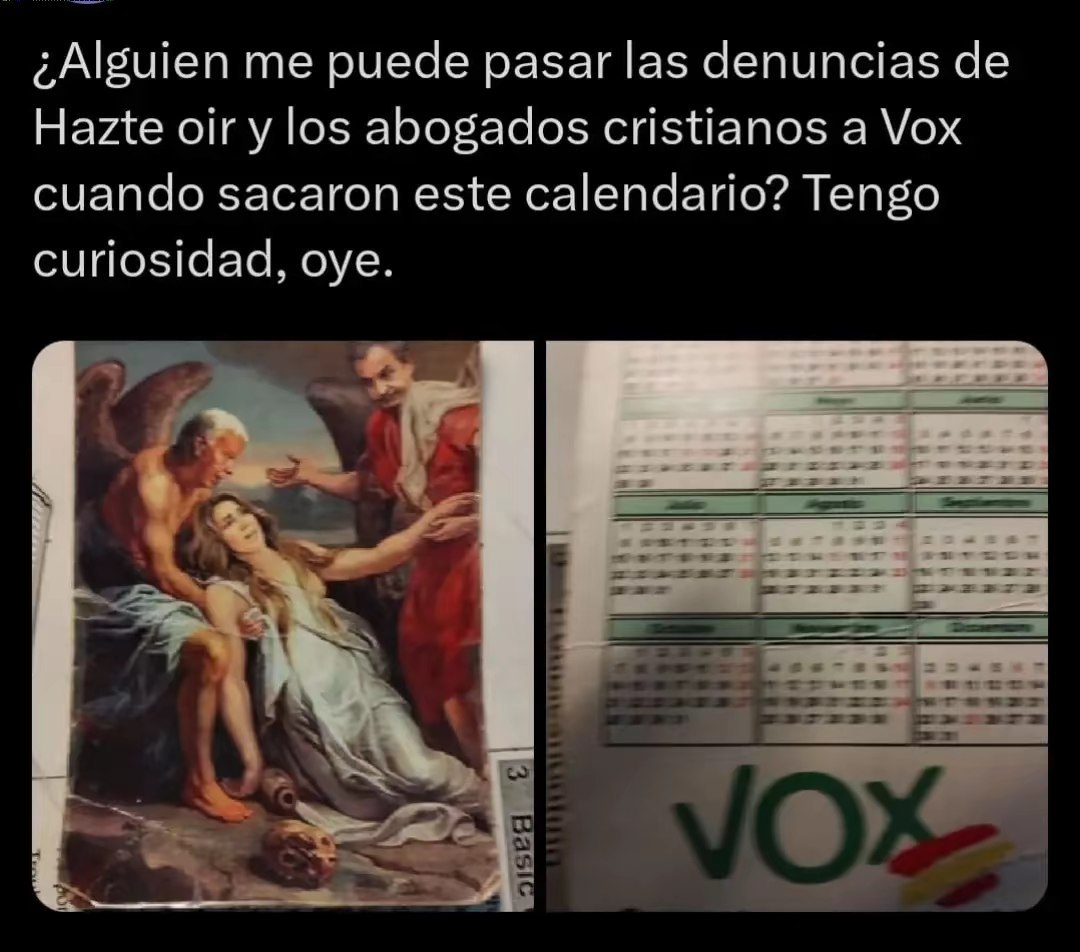 A ver si estos desgraciados de <a href="/vox_es/">VOX 🇪🇸</a> y su parásito jefe <a href="/Santi_ABASCAL/">Santiago Abascal 🇪🇸</a> , pueden decir algo al respecto