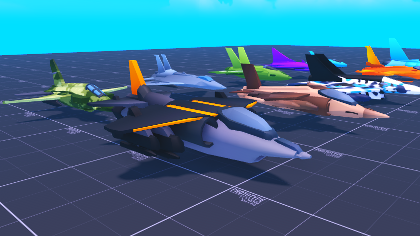 Jets i did for a client✈️🔥
#3DModel #lowpoly #RobloxDev
