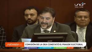 TedRivers's tweet photo. @evoespueblo La @OEA_oficial @CP_OEA @Almagro_OEA2015 
Fue la que #Certifico el #FraudeElectoral2019_20
El 55% Fue #Trucho
Hoy se sabe #Arce4% #EvoMoralesPedofilo7% https://t.co/5At5hh0p4Y