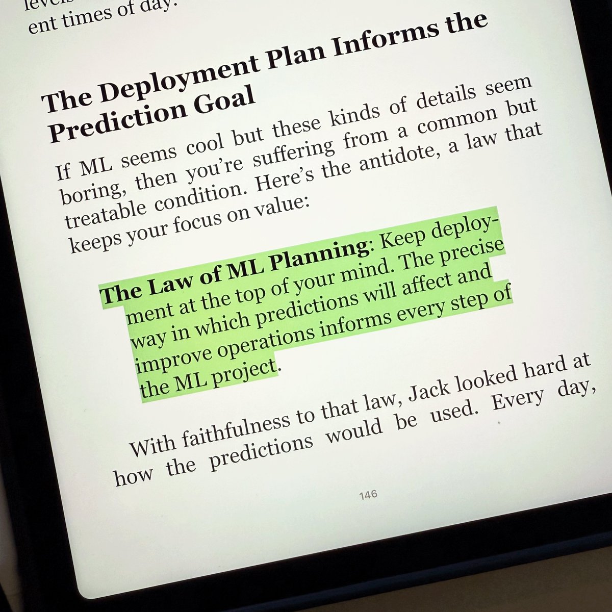 b_schmittling's tweet image. Always ask: &quot;How will this model be used?&quot; Misaligned goals = models that collect dust. Deployment-focused planning, involving all stakeholders, ensures predictions improve operations &amp;amp; deliver value. #AIPlaybook #MLStrategy
