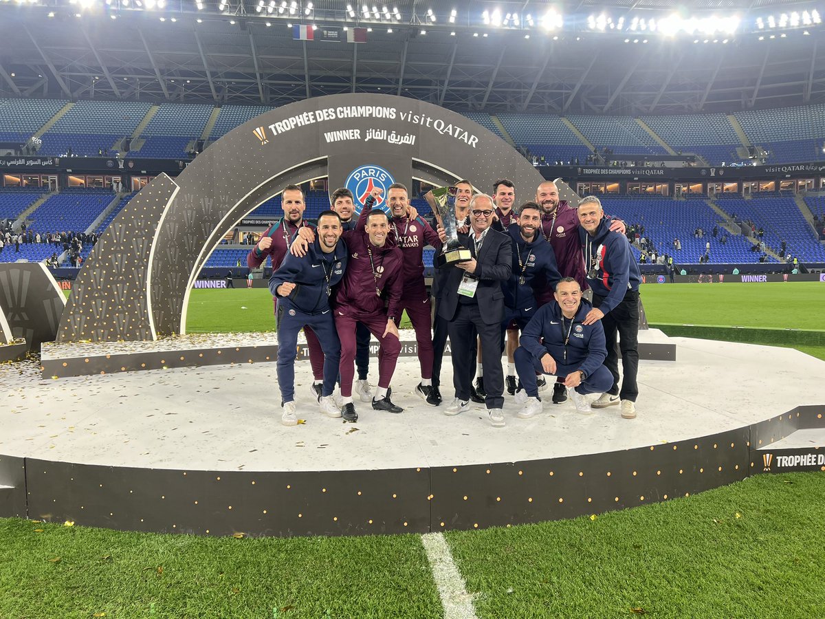 Vainqueurs TDC 💪🏼🤩 <a href="/PSG_inside/">Paris Saint-Germain</a> ❤️💙