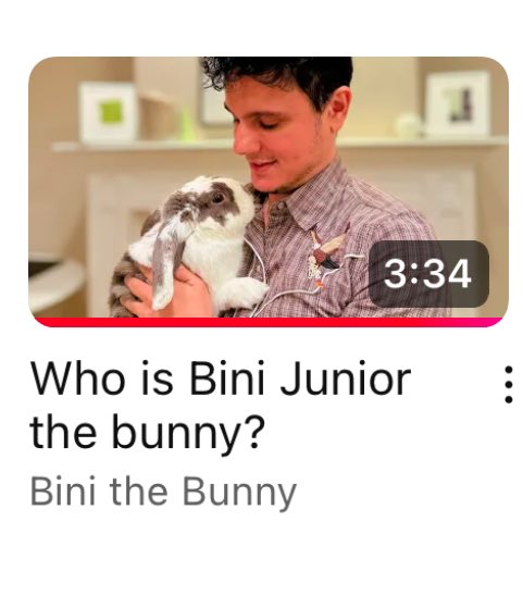 Who’s Bini Junior? New video:
youtu.be/JxXILj40wUw