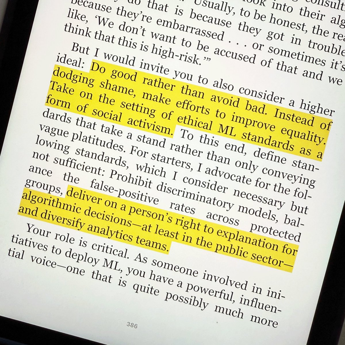 b_schmittling's tweet image. ML isn’t just tech—it’s governance. Always ask: &quot;For whom will this fail?&quot; Design systems to *do good,* not just avoid harm. Ethical ML = Better society. Prioritize transparency, diversity, &amp;amp; equity. #AIPlaybook #MLEthics