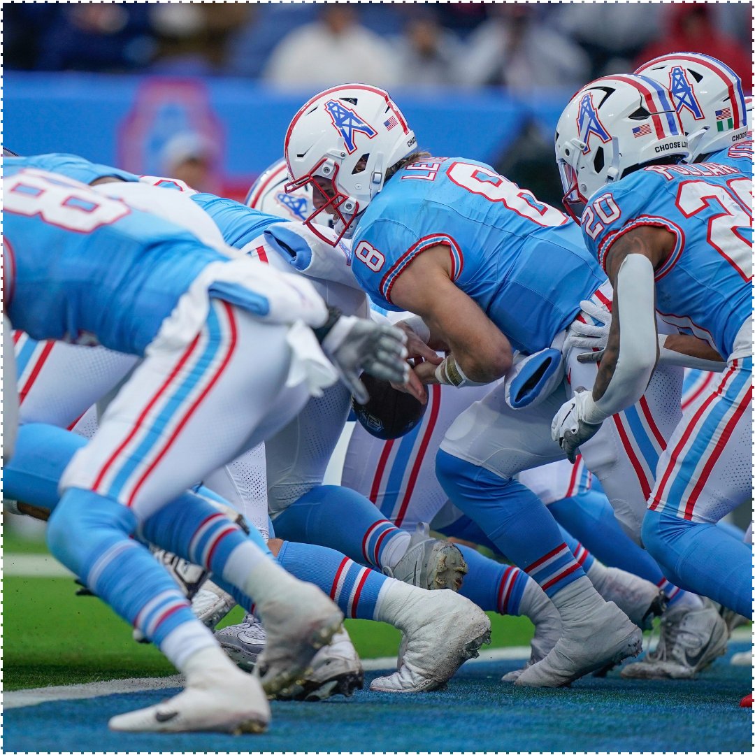 The #Titans will have the No. 1 overall pick in the 2025 NFL Draft.

New England won their game and lost the top pick.