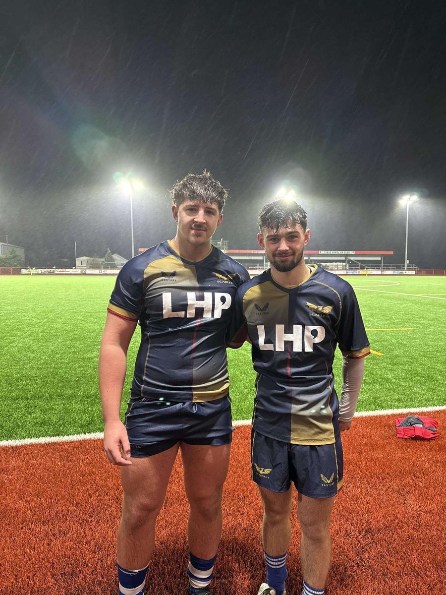 Llongyfarchiadau Kieran and Logun. The boys represented Scarlets U18’s v Ealing Trailfinders at Llandovery RFC tonight. Both did themselves and the school proud!