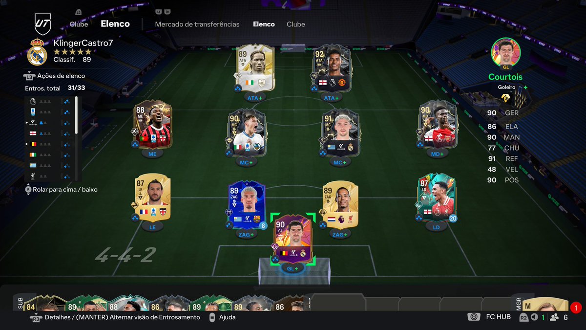 FC Pro 25 January Cup Ladder - Latam South - Day 1

twitch.tv/klingercastro7