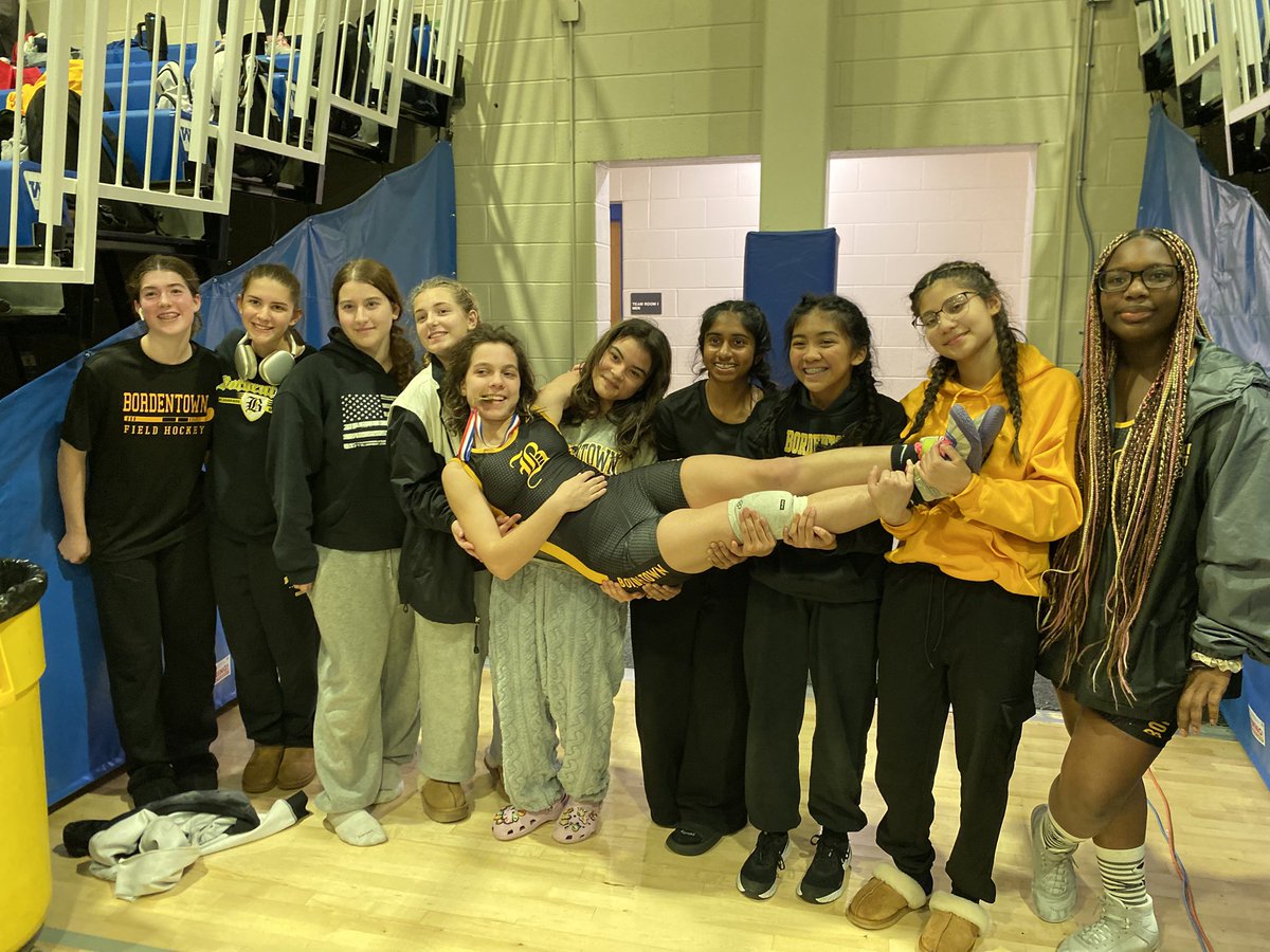 Maddie Blumenthal demonstrated exceptional skill by defending her title in the 114 lbs weight class, achieving a perfect 5-0 record without conceding a single point, securing consecutive championships at the South Jersey Wrestling Hall of Fame Tournament.

#GetBetterEveryday ⚡️🐾