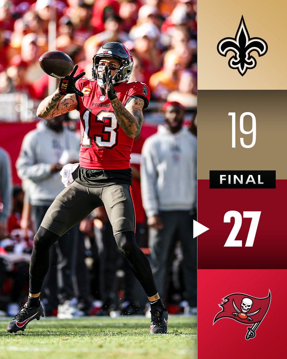 FINAL: Bucs clinch the NFC South in Week 18! #NOvsTB