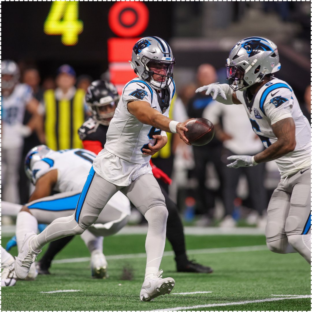 MySportsUpdate's tweet image. #Panthers QB Bryce Young today vs. Atlanta.

* 25/34
* 251 passing yards
* 5 total TDs
* 0 INTs
* 123.5 passer rating
* Win ✅

What a turnaround for the former No. 1 overall pick.