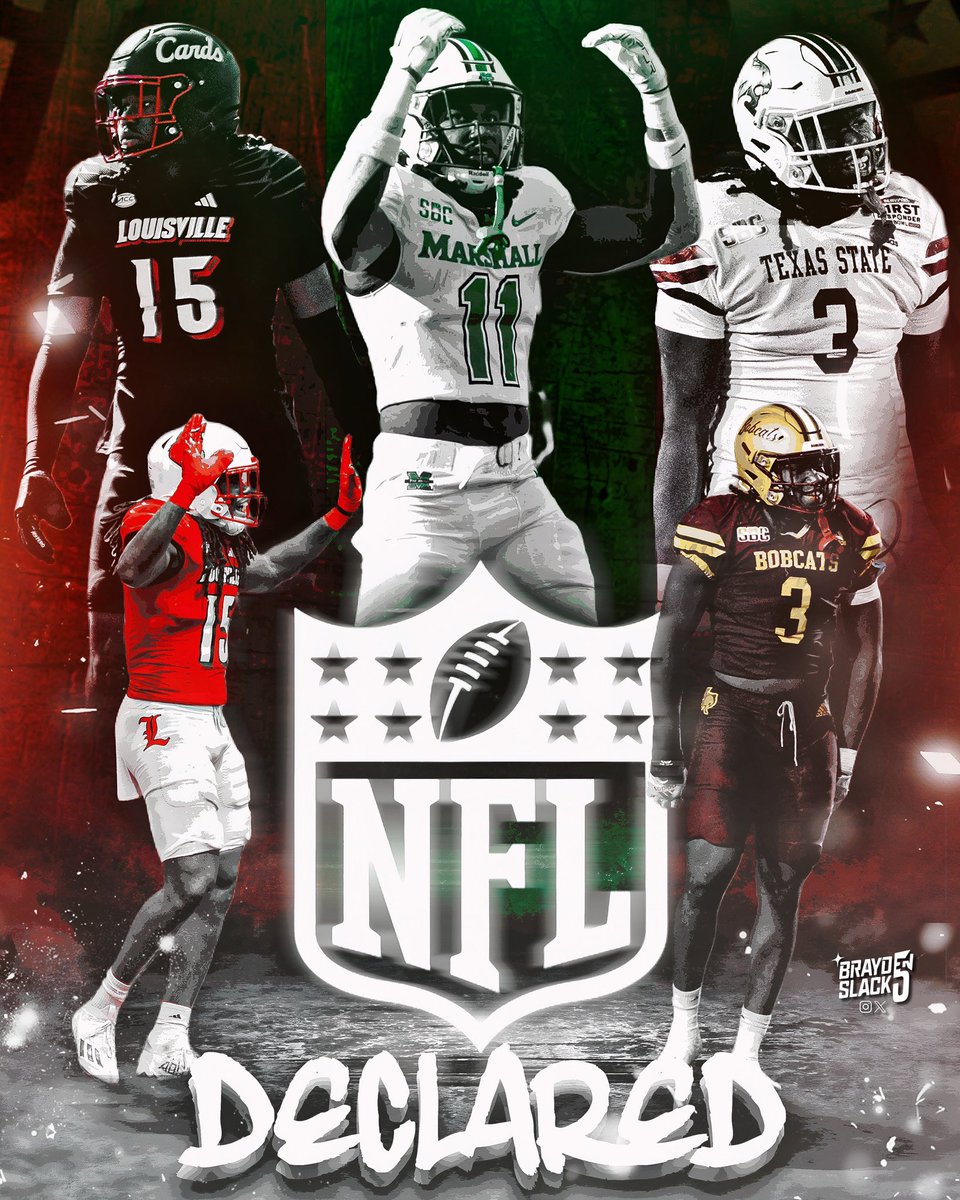 I will be Declaring for the 2025 NFL Draft 
Thank You ♾️ Daniel 6:23🤲🏾