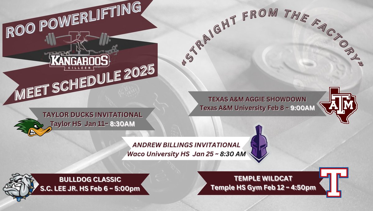 Killeen Powerlifting 2025