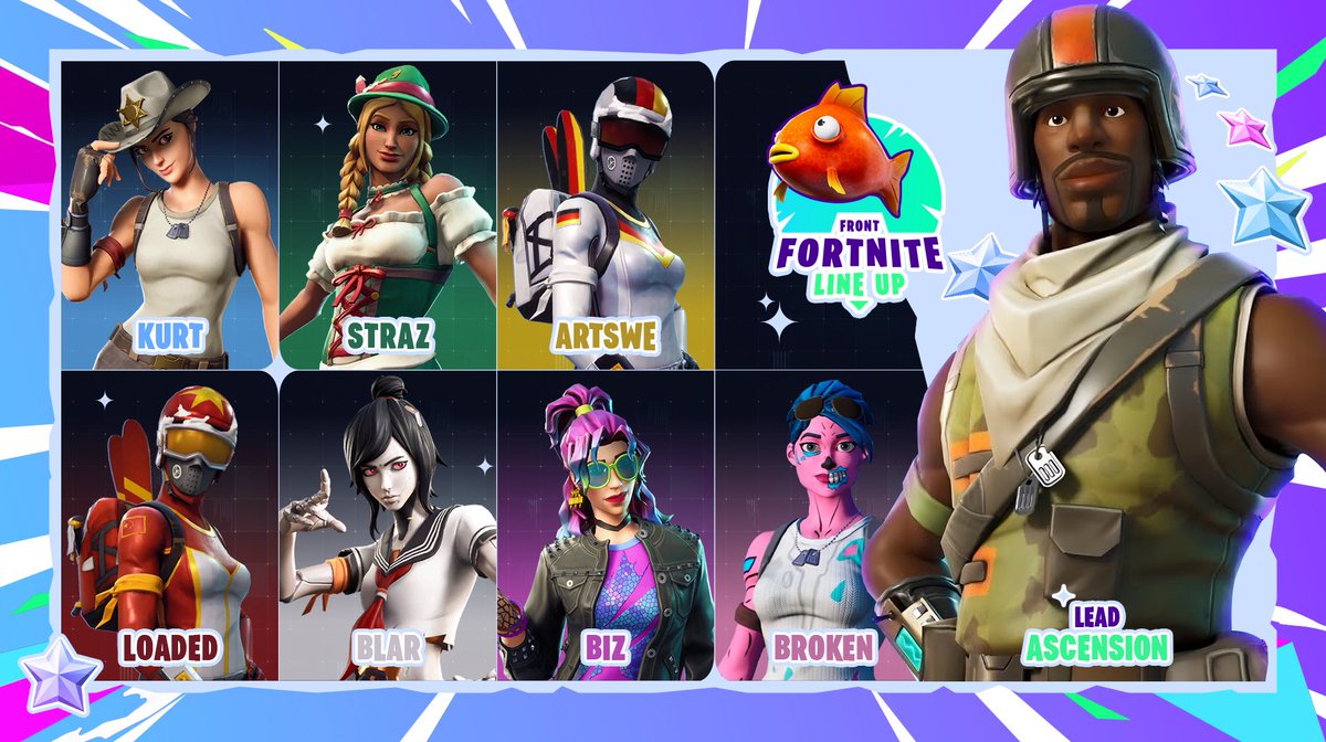 FrontGG_'s tweet image. FRONT FORTNITE 2025.

Look out for our comeback.. 👀

#FearFront