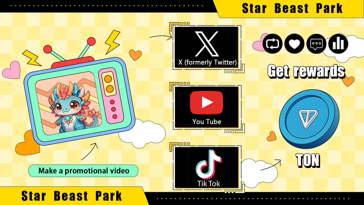 Star Beast Park Video Contest 🚀🎥  

Unleash your creativity and illuminate the Star Beast Universe! ✨  

🎬 Contest Details:  
- Eligibility: Open to all players.  
- Video Types: Game Introduction, Gameplay, Promotional Content, or Personal Experience (Min. 60 seconds,