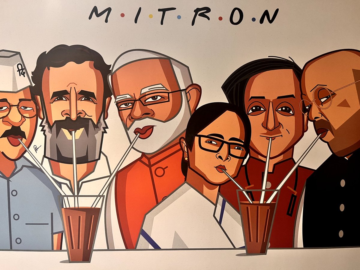 Dhananjayvrt6's tweet photo. HUM SAATH SAATH HAIN 
Backdrop of Indian politics
@TheLallantop @TheQuint @NewsBookMedia https://t.co/yOZmMVeRfj