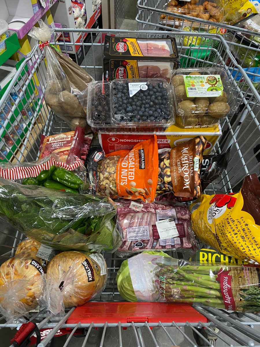 今日はリラックスしてスーパーに買い物に行きましょう。