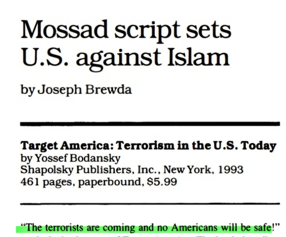 TheOfficial1984's tweet image. Wake up. 

You are under a spell. 

There are no ISIS terrorists. 

There is no Al Qaeda.

There is no Islamic boogeyman
 (unless you are jewish)

There was no bomber. 

There are no Iranian missiles. 

If there is a terrorist attack on US soil, 

Ews.