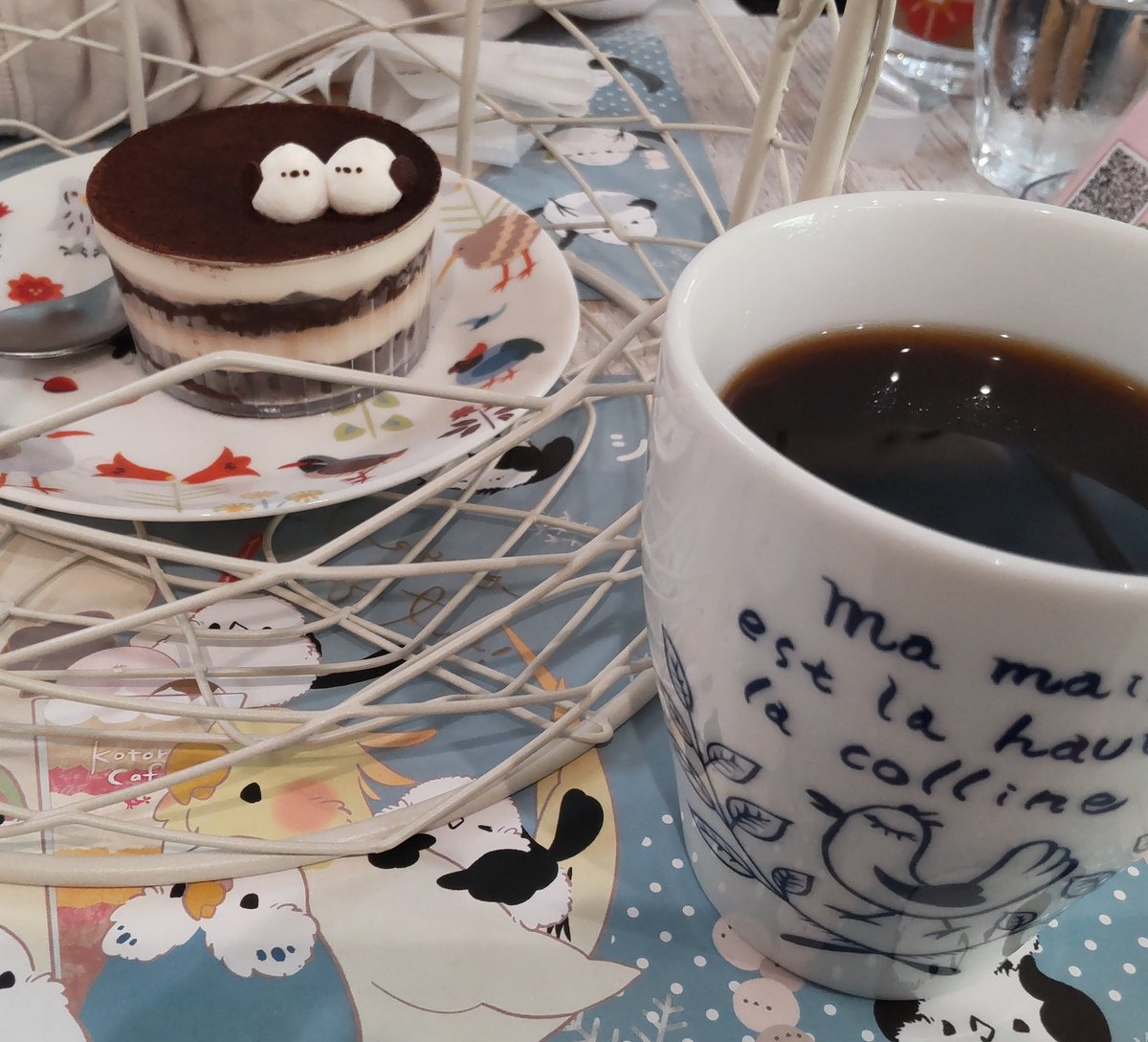 hato1961's tweet photo. ことりカフェ
シマエナガCAFE満喫してきました🥰
#ことりカフェ https://t.co/VQK75rK6ZD