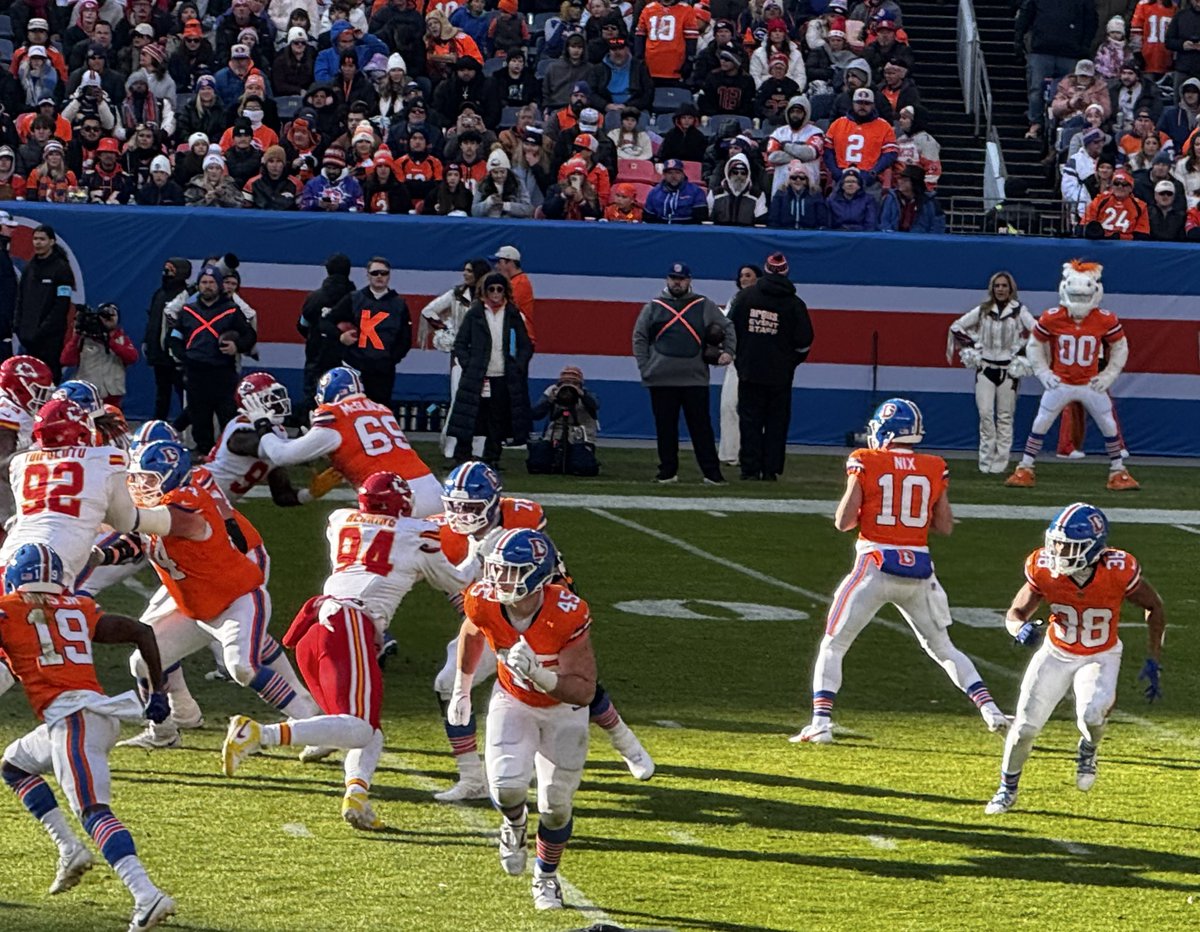 I'm just a guy, standing in front of a football team, asking them to make these the Broncos uniforms again