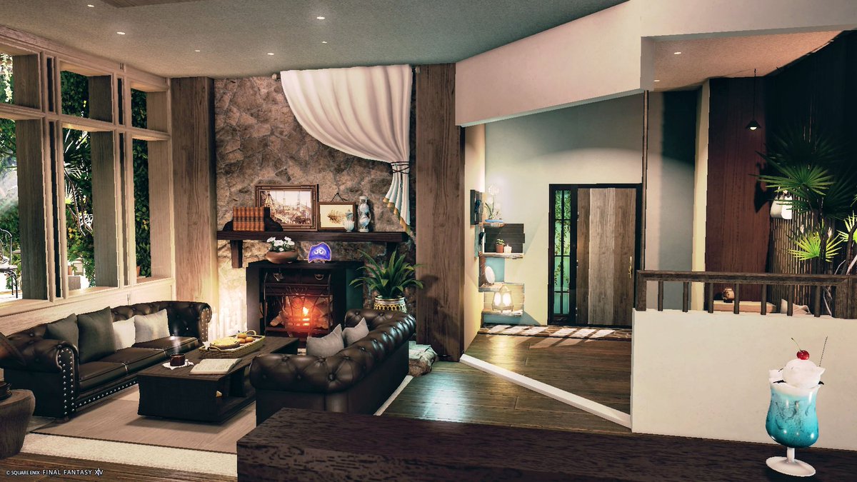 FCハウス改装しました🪴ナチュラルモダン風です
今日から1/19まで公開します
#FF14ハウジング #FF14housing